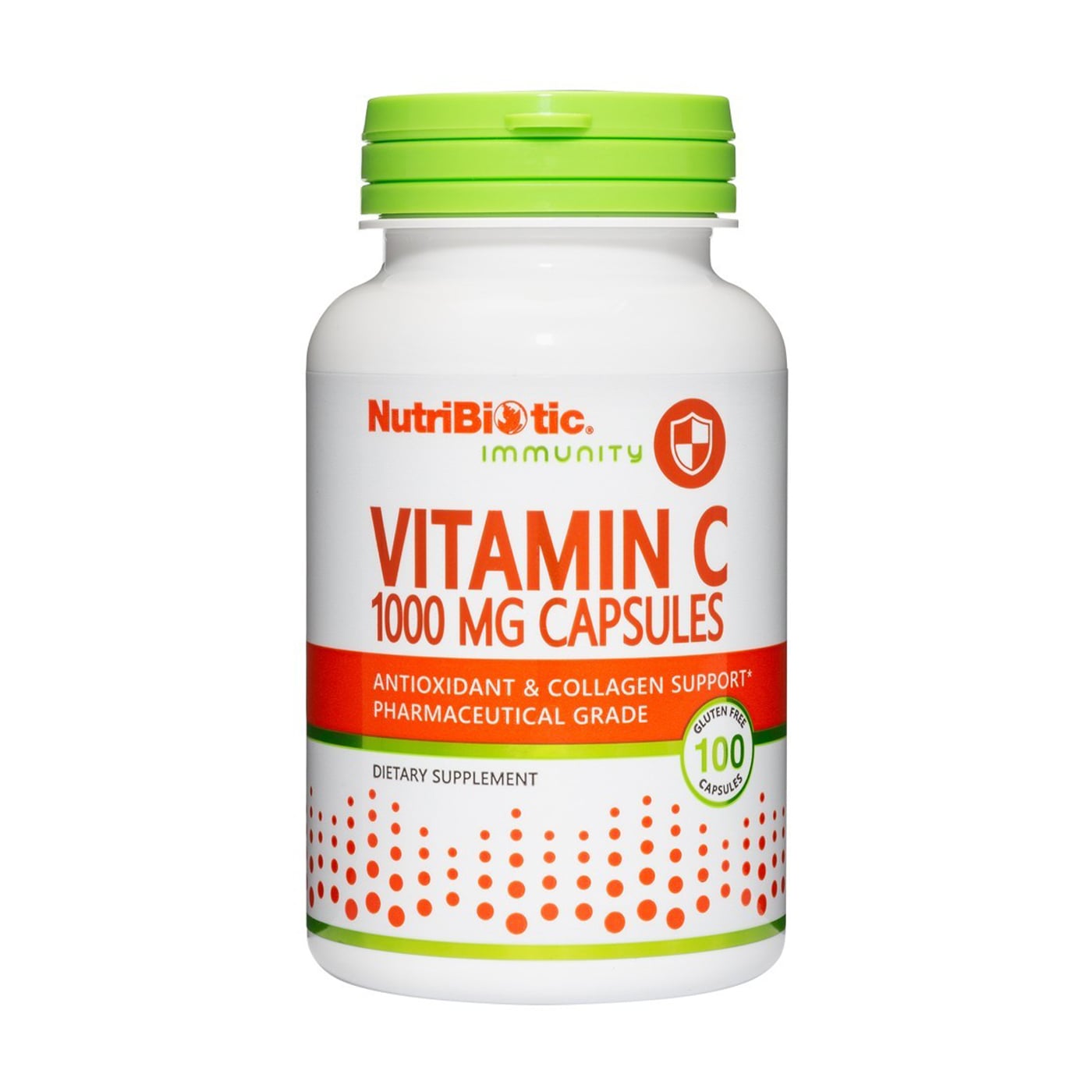 Вітамін C NutriBiotic Immunity Vitamin C 1000 мг, 100 капсул